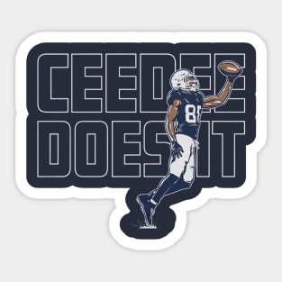 Ceedee Lamb Ceedee Does It Sticker